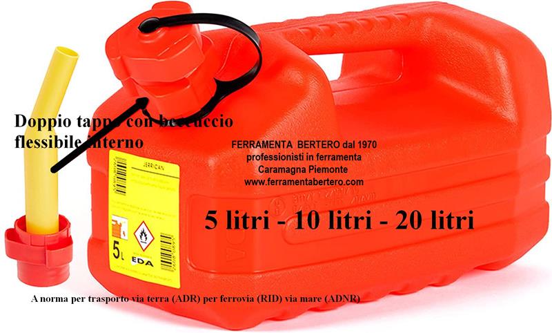 taniche tanica carburante benzina diesel gasolio